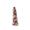 Melrose 1.5' Red And White Pine Cone Topiary Christmas Tree - Unlit 2 Melrose 1.5' Red And White Pine Cone Topiary Christmas Tree - Unlit -Christmas Decoration Store melrose2045382 1 00991.1588403130