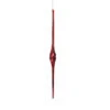 Melrose 18" Red And Silver Spiral Glass Icicle Christmas Ornament -Christmas Decoration Store melrose 48487b 96819.1588362094