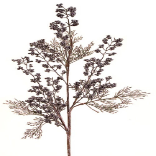 Melrose 31" Antique Brown Plum Cedar Artificial Christmas Spray 4 Melrose 31" Antique Brown Plum Cedar Artificial Christmas Spray - Image 2