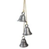 Melrose Set Of 3 Silver Bells In Twine Christmas Decoration 14.75" 2 Melrose Set Of 3 Silver Bells In Twine Christmas Decoration 14.75" -Christmas Decoration Store melrose 68851 03689.1665610427