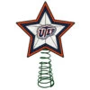 10" Lighted Red And White Star NCAA UTEP Miners Christmas Tree Topper -Christmas Decoration Store memc col tep 690 72782.1588400762