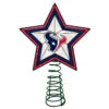 10" Lighted Red And Blue NFL Houston Texans Christmas Tree Topper -Christmas Decoration Store memc nfl hte 690 68167.1588398701