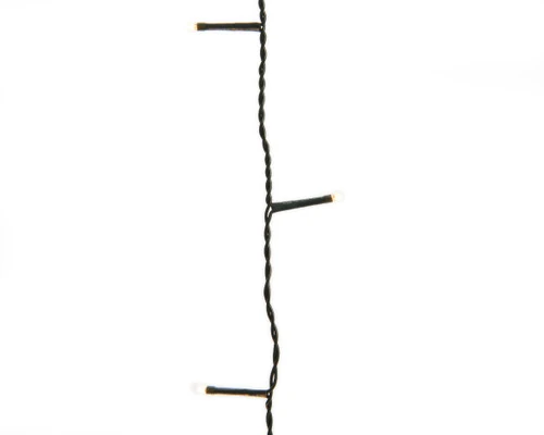 283 Warm Clear LED 8-Function Twinkle Christmas Lights - 17 Ft Green Wire 5 283 Warm Clear LED 8-Function Twinkle Christmas Lights - 17 Ft Green Wire - Image 3