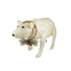 Northlight 31" White Lighted Sparkling Sisal Baby Polar Bear Christmas Outdoor Decoration