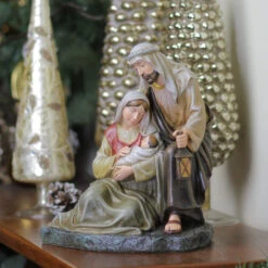 8" Kneeling Holy Family Christmas Table Top Figurine -Christmas Decoration Store napco2051169 4 54962.1588396907