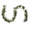6' X 5" Long Needle Pine And Rope Rustic Artificial Christmas Garland - Unlit -Christmas Decoration Store napco 23658 60892.1588369191