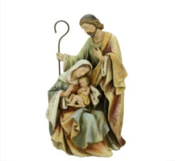 15" Beige And Brown Religious Holy Family Christmas Nativity Figurine -Christmas Decoration Store napco 46011 3 79599.1599268855