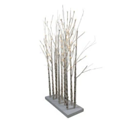 Northlight 4' LED Lighted White Twig Tree Cluster Outdoor Christmas Yard Art Decoration - 15-11350E-4 -Christmas Decoration Store northlight20d2015 11350e 4 4 22188.1588362338