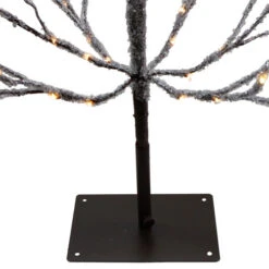 Northlight 6' Pre-Lit LED Brown Artificial Christmas Tree With Icicle Lights- Clear Lights -Christmas Decoration Store northlight 18 11217wae 6 3 87306.1587643992