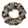 Northlight Pine Cones, Birch And Berries Artificial Christmas Wreath, 13-Inch, Unlit -Christmas Decoration Store northlight 36193 25614.1588355263