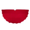 Northlight 48" Red Scalloped Edge Christmas Tree Skirt -Christmas Decoration Store northlight 550007go red 2 33498.1664990621