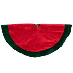 Northlight 60" Red Traditional Christmas Tree Skirt With Green Border Trim -Christmas Decoration Store northlight 580998g20red20green 0220copy 61837.1689950126