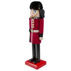 14" Red And Black Royal Guard Christmas Nutcracker Soldier With Rifle 9 14" Red And Black Royal Guard Christmas Nutcracker Soldier With Rifle -Christmas Decoration Store northlight 97157 3 15495.1664990623
