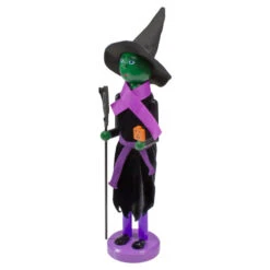 Northlight 14" Black And Green Witch Jack-O-Lantern Halloween Nutcracker With Broom 9 Northlight 14" Black And Green Witch Jack-O-Lantern Halloween Nutcracker With Broom -Christmas Decoration Store northlight 97162 3updated 33921.1665610739