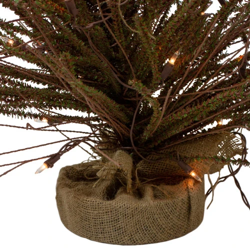 Northlight 3' Pre-Lit Warsaw Twig Artificial Christmas Tree - Clear Lights 6 Northlight 3' Pre-Lit Warsaw Twig Artificial Christmas Tree - Clear Lights - Image 4