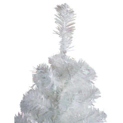 Northlight 4' Slim White Tinsel Artificial Christmas Tree - Unlit -Christmas Decoration Store northlight b83499 2 53155.1587644067