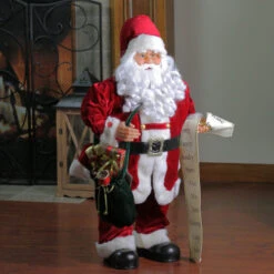 Northlight 32" Battery Operated Animated Standing Santa Claus Musical Christmas Figure 7 Northlight 32" Battery Operated Animated Standing Santa Claus Musical Christmas Figure -Christmas Decoration Store northlight c84364 3 89520.1588403322