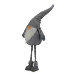 Northlight 42" Gray And White Adjustable Height Chubby Smirking Gnome 11 Northlight 42" Gray And White Adjustable Height Chubby Smirking Gnome -Christmas Decoration Store northlight c85068 a 3 09225.1588415207
