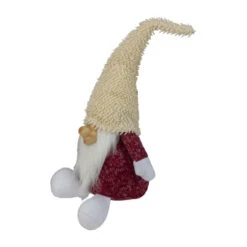 Northlight 15" Textured Red And White Chubby Smiling Gnome Plush Table Top Christmas Figure -Christmas Decoration Store northlight c85092 b 3 86762.1665610431