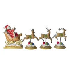 Northlight Set Of 4 Santa And Reindeer Christmas Stocking Holders 9.5" 9 Northlight Set Of 4 Santa And Reindeer Christmas Stocking Holders 9.5" -Christmas Decoration Store northlight dw15134 2 20343.1588369075