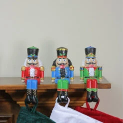 Northlight Set Of 3 Nutcracker Christmas Stocking Holders 5" -Christmas Decoration Store northlight dw15136 3 59164.1691247507