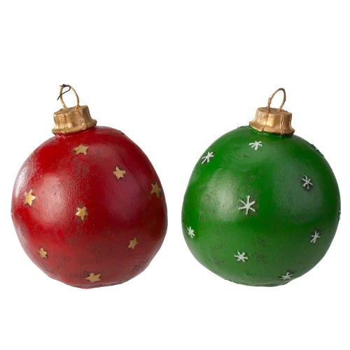 Northlight Set Of 2 LED Lighted Winter Scene Christmas Ornament Decorations 5.75" 5 Northlight Set Of 2 LED Lighted Winter Scene Christmas Ornament Decorations 5.75" - Image 3