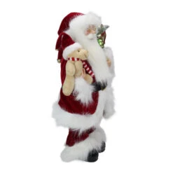 Northlight 16" Red And White Standing Santa Claus Christmas Figure With Present Bag 10 Northlight 16" Red And White Standing Santa Claus Christmas Figure With Present Bag -Christmas Decoration Store northlight e76476 3 33467.1665173700