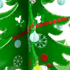 Northlight 13.75" Green 3-D Wood Christmas Tree With Ornaments Decoration 10 Northlight 13.75" Green 3-D Wood Christmas Tree With Ornaments Decoration -Christmas Decoration Store northlight f00105 3 34766.1665519667