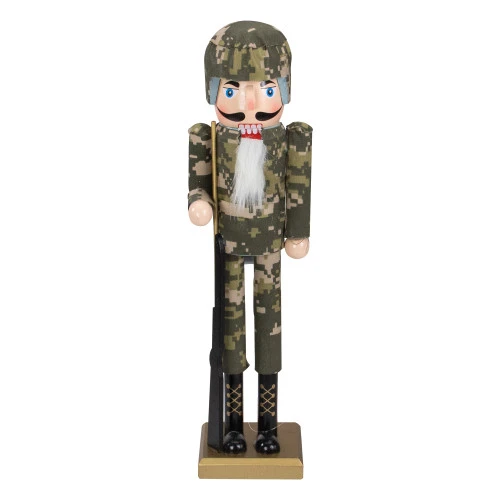 Northlight 15" Beige And Green Army Soldier In Fatigues Christmas Nutcracker 3 Northlight 15" Beige And Green Army Soldier In Fatigues Christmas Nutcracker