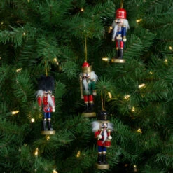 Northlight Set Of 4 Assorted Classic Nutcracker Ornaments 5" 7 Northlight Set Of 4 Assorted Classic Nutcracker Ornaments 5" -Christmas Decoration Store northlight f86007 5 34660.1665087477