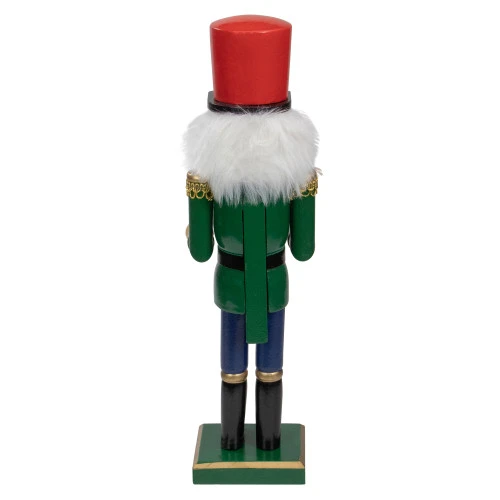 Northlight 14" Green And Red Traditional Standing Drummer Christmas Nutcracker 7 Northlight 14" Green And Red Traditional Standing Drummer Christmas Nutcracker - Image 5