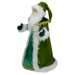 Northlight 18" Green And White Irish Christmas Santa Claus Tree Topper - Unlit -Christmas Decoration Store northlight gd83233 3updated 96159.1597971466