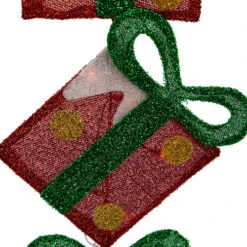 Northlight 44" Lighted Red Tinsel Stacked Gift Boxes Outdoor Christmas Decoration 12 Northlight 44" Lighted Red Tinsel Stacked Gift Boxes Outdoor Christmas Decoration -Christmas Decoration Store northlight h83203 04 60261.1696436028
