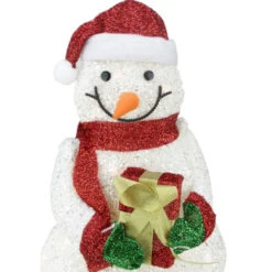 Northlight 23" White And Red Lights Snowman Outdoor Christmas Decor 7 Northlight 23" White And Red Lights Snowman Outdoor Christmas Decor -Christmas Decoration Store northlight h85105 03 85597.1599786792