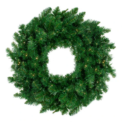 Northlight Pre-Lit Twin Lakes Fir Artificial Christmas Wreath - 36-Inch, Warm White LED Lights 3 Northlight Pre-Lit Twin Lakes Fir Artificial Christmas Wreath - 36-Inch, Warm White LED Lights