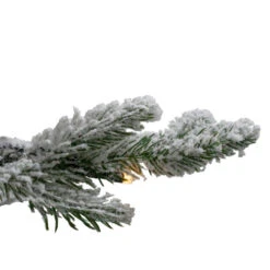 Northlight 7.5' Pre-Lit Medium Flocked Winfield Fir Artificial Christmas Tree - Warm White LED Lights -Christmas Decoration Store northlight hb27065 3 88768.1664990617