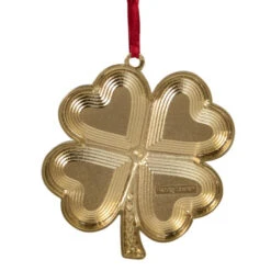Northlight 3.25" Green And Brass-Plated Shamrock Christmas Ornament With European Crystals 9 Northlight 3.25" Green And Brass-Plated Shamrock Christmas Ornament With European Crystals -Christmas Decoration Store northlight hd28234 1 77113.1588369302