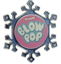 Northlight 3.25" Blue And Pink Candy Logo Snowflake Christmas Ornament -Christmas Decoration Store northlight hd35983 2 03513.1599786480