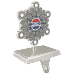Northlight 6.5" Silver And Blue "PEPSI" Snowflake Christmas Stocking Holder -Christmas Decoration Store northlight hd82331 2 updatedjpg 95948.1663615648
