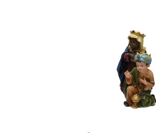 Northlight 11-Piece Green And Blue Inspirational Religious Children Christmas Nativity Figurine Set 7.75" 4 Northlight 11-Piece Green And Blue Inspirational Religious Children Christmas Nativity Figurine Set 7.75" - Image 2