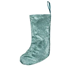 Northlight 17.5" Aqua Blue Sequins Hanging Christmas Stocking -Christmas Decoration Store northlight hm14691 3 12344.1663687733