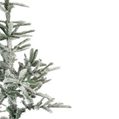 Northlight 7.5' Slim Flocked Nordmann Fir Artificial Christmas Tree - Unlit -Christmas Decoration Store northlight j00089 3 85296.1637238876