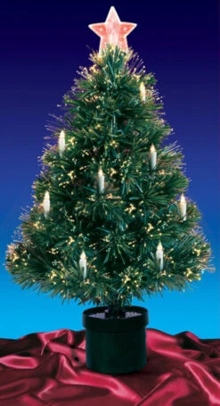 Northlight 4' Pre-Lit Fiber Optic Artificial Christmas Tree With Candles - Multi Lights -Christmas Decoration Store northlight j15596 1 45377.1588355386