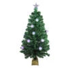 Northlight 4' Pre-Lit Medium Fiber Optic Pine Cone Artificial Christmas Tree - Multicolor LED Lights -Christmas Decoration Store northlight j15601 38018.1588371296