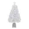 Northlight 3' Pre-Lit LED Color Changing White Fiber Optic Artificial Christmas Tree 1 Northlight 3' Pre-Lit LED Color Changing White Fiber Optic Artificial Christmas Tree -Christmas Decoration Store northlight j27048 86755.1665610742