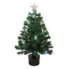 Northlight 3' Pre-Lit Potted Color Changing Fiber Optic Artificial Christmas Tree - Multi Color LED Lights -Christmas Decoration Store northlight j64961 42856.1588354143