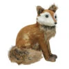 Northlight 10.25" Plush Brown Sitting Fox Figure Animal Decoration -Christmas Decoration Store northlight ja15778 85650.1665610748