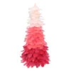 Northlight 15" Pink Ombre Feather Cone Christmas Tree - Unlit 1 Northlight 15" Pink Ombre Feather Cone Christmas Tree - Unlit -Christmas Decoration Store northlight ja25707 08384.1588402588