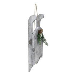 Northlight 15" Grey Distressed Finish Christmas Sled Wall Hanging -Christmas Decoration Store northlight ja25733 1 75287.1669884309