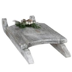 Northlight 15" Grey Distressed Finish Christmas Sled Wall Hanging -Christmas Decoration Store northlight ja25733 4 95692.1669884309